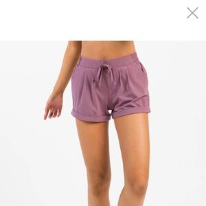 Zyia lavender summer shorts size small